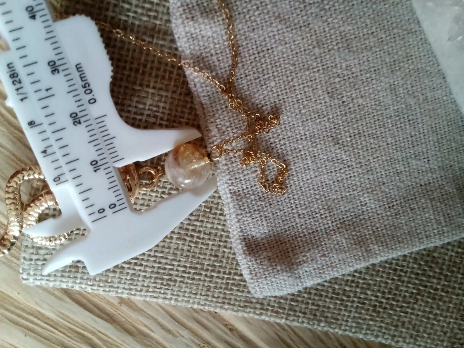 Collier serpent cobra et pierre de citrine naturelle – photo 5
